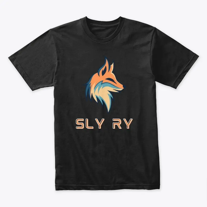 Men's Sly Ry Logo Text Front 